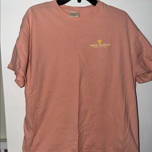 Simply Southern Coral Sunny Dog Days Jeep Tshirt